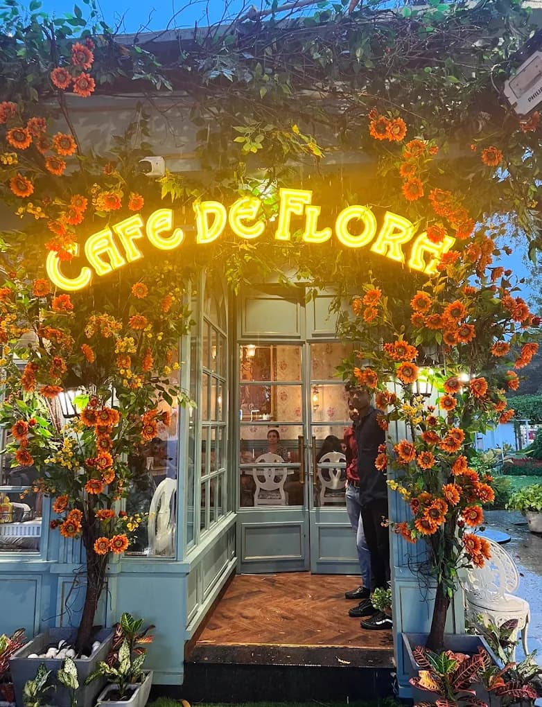 Café De Flora Entrance & Conservatory