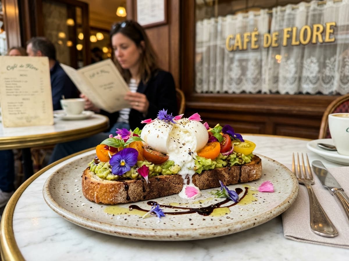 Avocado & Creamy Burrata Tartine